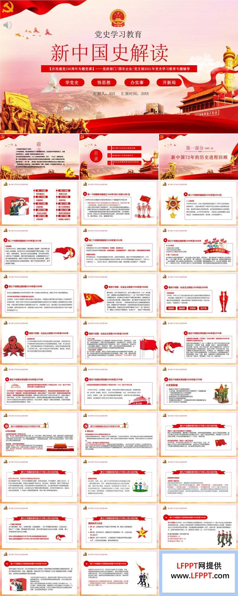 建黨100周年專題黨課PPT