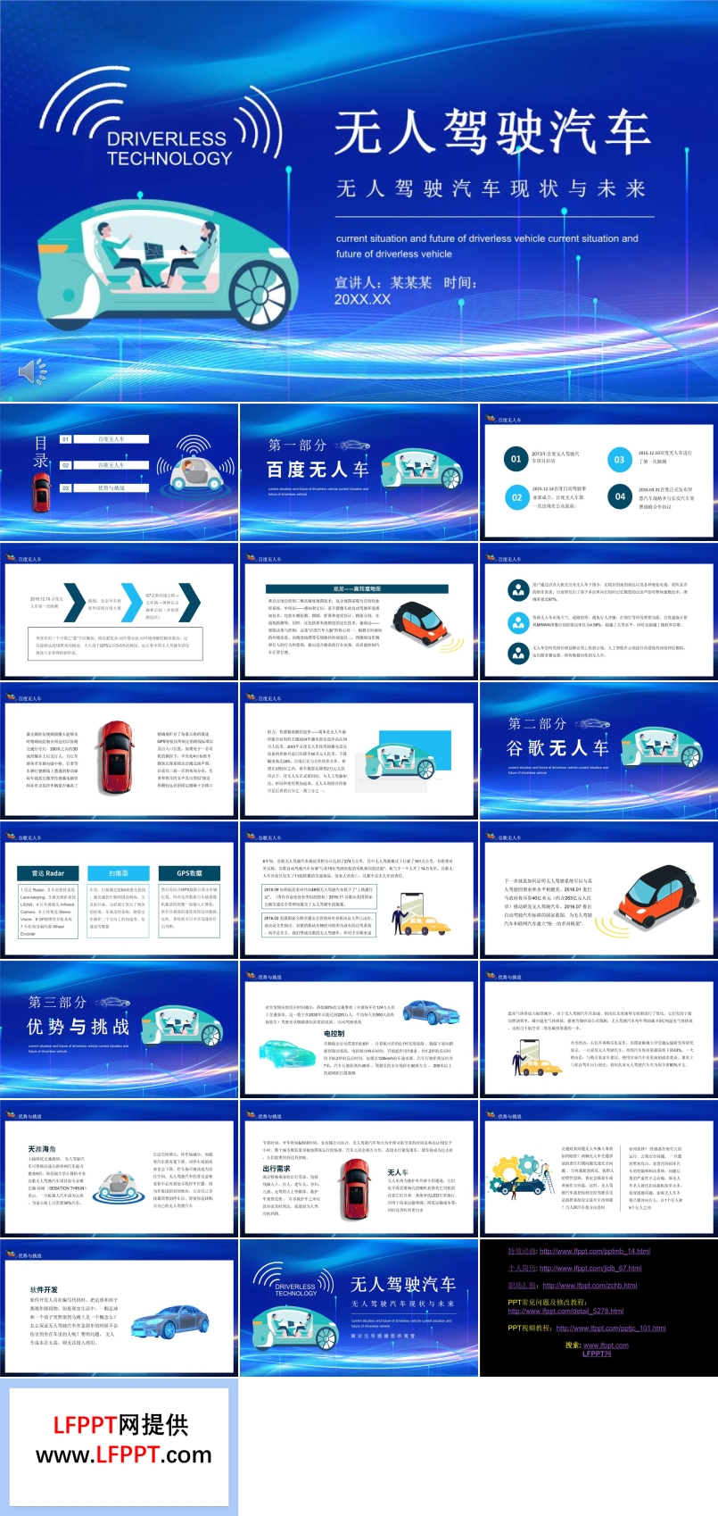 無人駕駛汽車ppt課件